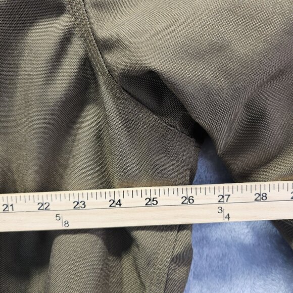 VTG Carhartt Jacket Mens Large Green J193 BRK Hooded Mesh Lined Nylon Canvas - Picture 10 of 12